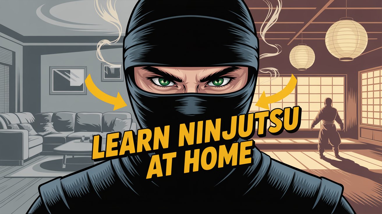 learn ninjutsu at home