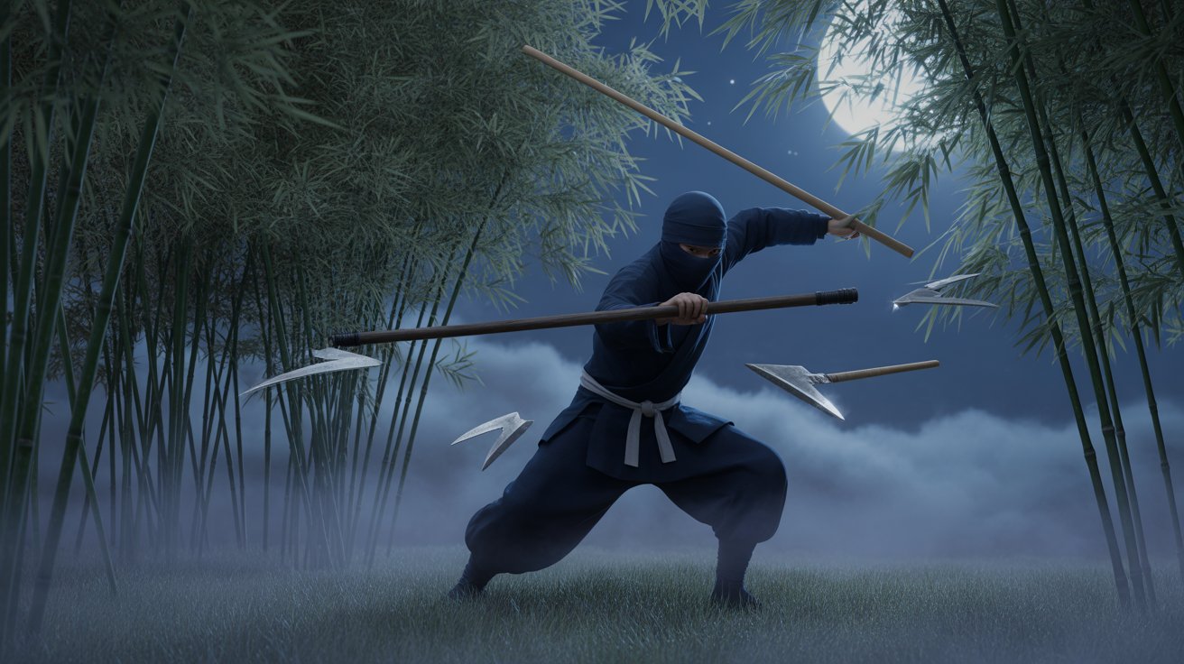 ninjutsu weapons training