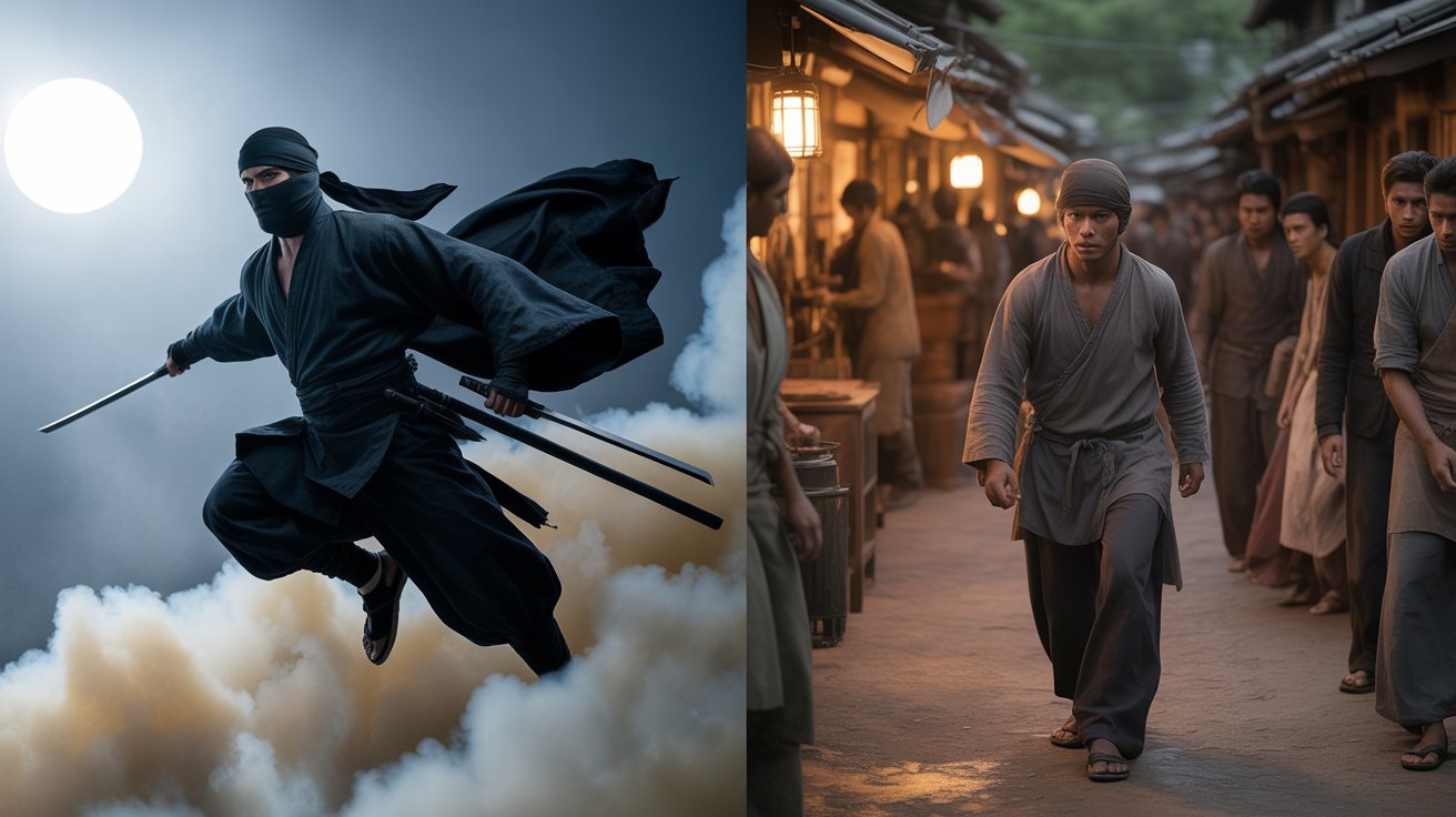 real ninjutsu vs movies